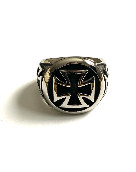 Cross Signet Ring